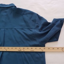 Apparenza Pockets Men's Blue Button Up Shirt Long Sleeve Size Large image 10