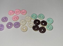 3d Nail Art Charms Donuts Breakfast Frosted Rhinestones - £7.19 GBP