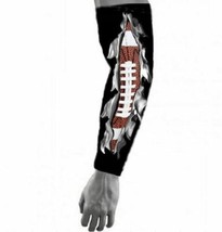 Sports Uniform Compression Arm Sleeve Live Breathe Bleed Football - $10.93 CAD