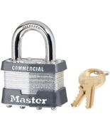 MASTERLOCK CO 1KA-2258 1-3/4&quot;, Laminated Steel Padlock, Keyed Alike to K... - $459.88 MXN
