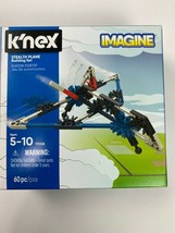 K&#39;nex Imagine Stealth Plane Building Set 60 Pieces Ages 5+ NEW Toy - $14.89