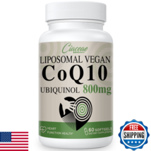 Liposomal CoQ10 800mg Ubiquinol Softgels Max Absorption Coenzyme Q10 Sup... - $31.97