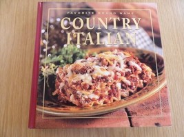 Vintage Favorite Brand Name Country Italian Cookbook 2001 Hardcover - £3.55 GBP
