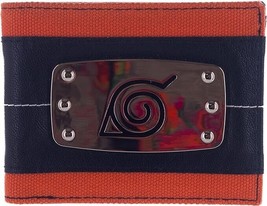 Naruto Hidden Leaf Village Bifold Wallet Anime Licensed NEW - £8.79 GBP