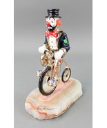 Ron Lee 2000 &quot;Hobo Joe On Bicycle&quot; 24K Clown Figurine Signed &amp; Numbered ... - $361.99