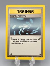Pokémon TCG Energy Removal Base Set 92/102 Regular Common - £1.66 GBP