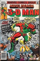 Marvel Premiere #35 (1977) *Bronze Age / Marvel Comics / The 3-D Man*  - $3.00