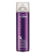RUSK Deepshine PlatinumX Hairspray 10.2oz Each Fast-Drying Finishing Spray - £17.80 GBP