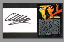Garth Ennis Signed Signature Autograph Card ~ The Shadow Knows OTR PULP ... - £23.34 GBP
