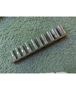 Snap-On  110TMSY 1/4&quot; Drive SAE Semi Deep 6 Point Chrome Socket Set 3/16... - €154,13 EUR