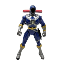 1999 Bandai Mighty Morphin MMPR Blue Power Rangers Action Figure - £6.89 GBP