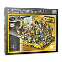 Pittsburgh Steelers NFL Purebred Fans 500 Piece Puzzle 24&quot; x 18&quot; - $25.14