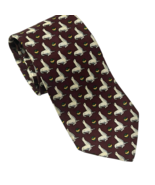 Brooks Brothers Makers All Silk Neck Tie, dark red, seal balancing ball ... - $21.80