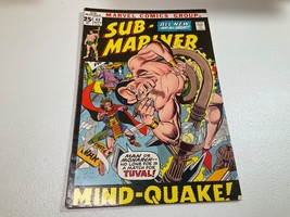 Sub-Mariner #43 Comic Book 1971 Marvel Comics Good Condition - $19.97