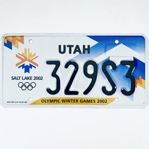 2002 United States Utah Olympic Winter Games Passenger License Plate 329S3 - £17.04 GBP