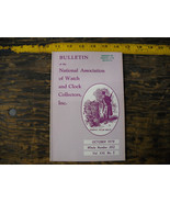 NAWCC Bulletin October 1979 An Early European Water Clock, Eli Terry&#39;s E... - $183.21 MXN