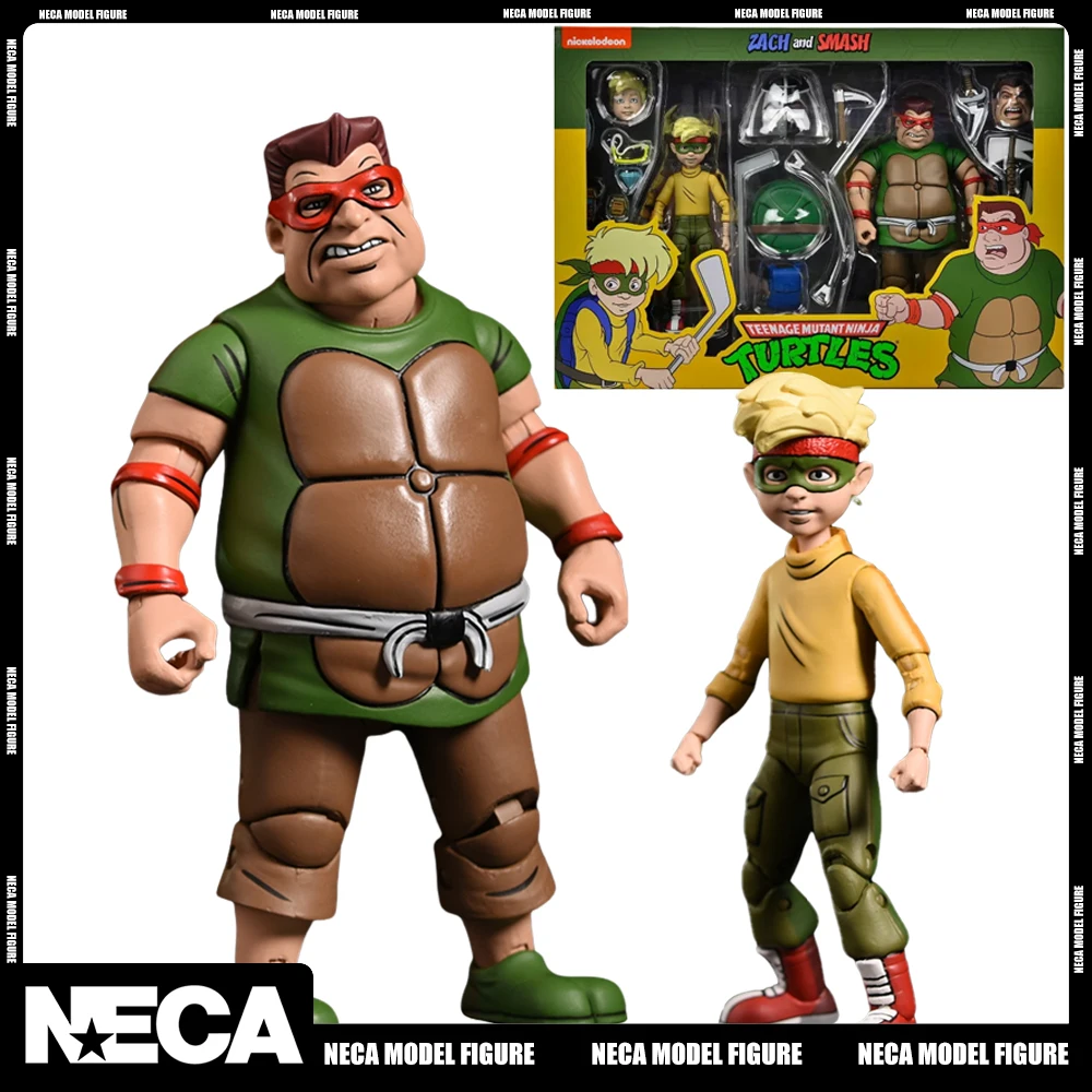 NECA 54255 Teenage Mutant Ninja Turtles - Zach and Smash 7 Inch Action F... - $165.80