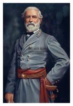 Robert E. Lee Confederate Civil War General Oil Painting 4X6 Photo - £6.27 GBP
