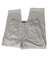 Outrigger Men&#39;s Casual Tapered Leg Pants Size 36 X 32 Beige Wash Pockets - $472.79 MXN