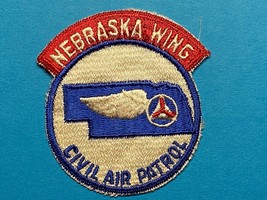 CIVIL AIR PATROL, NEBRASKA, FULLY EMBROIDERED, CUT EDGED, 25-MAR-1952, P... - $8.50