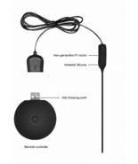 Silicone rechargeable vibrating plug urethral sounding black - $1,924.91 MXN