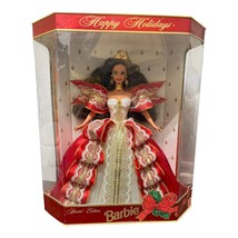 1997 Happy Holidays Barbie Special Edition Christmas #17832 10th Anniver... - $24.43