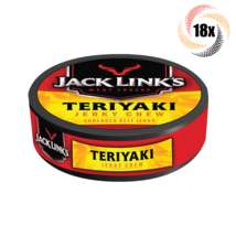 18x Tins Jack Link&#39;s Teriyaki Premium Beef Shredded Jerky Chew Tins .32oz - £29.78 GBP