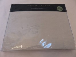 Ralph Lauren Home Rhys Waffle Full Queen Coverlet Bed Blanket Coverlet Grey $355 - $159.31