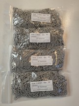 Aluminum Ball Chain 18&quot; Dog Tag Bead Necklace 2.4mm Jewelry LOT OF 50 - $471.15 MXN