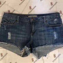 XXI distressed cutoff jean shorts - $16.81