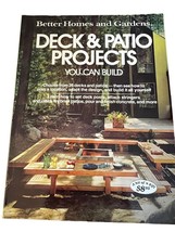Better Homes and Gardens Deck and Patio Projects You Can Build - £7.43 GBP