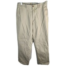 Timberland Flat Front Khaki Chino Pants 36x34 Beige Mens - $23.77