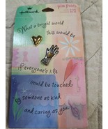Vintage Hallmark Pin Pairs Hearts Caring Kindness. New Old Stock - $28.65 CAD