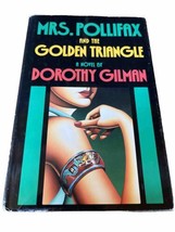 Dorothy Gilman Book Mrs. Pollifax And The Golden Triangle Hardcover 1988 - £7.70 GBP