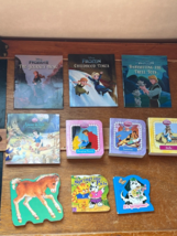 Mixed Lot of Mini Disney Princess &amp; Animal Board &amp; Paperback Books: - £9.01 GBP