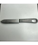 Vintage WWII Korean War US Military Mess Kit Knife Cast Aluminum Handle - $24.83 CAD