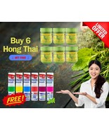6 X Hong Thai Traditional Thai Herbal + 6 FREE Poy Sian - $933.23 MXN