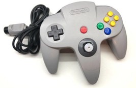 Authentic Nintendo 64 Controller - Grey - TESTED - £22.09 GBP