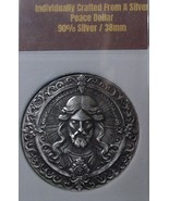 HOBO Jesus Christ Filigree Philigree 90% Made From A REAL Silver Peace D... - $90.16 CAD