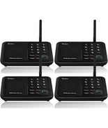 Wuloo Wireless Intercom System for Home 10 Channel 3 Code 5280 Feet - 4 ... - £70.75 GBP