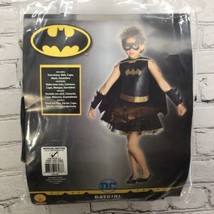 Batgirl Halloween Costume Girls Sz M (8-10) Complete DC Comics Rubies - £23.87 GBP