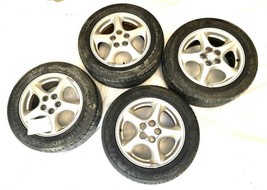 Wheel Rim 15x7 Set With Tires OEM 1994 95 96 97 98 1999 Toyota Celica 90... - $576.18