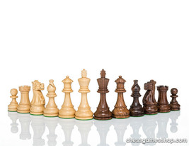 Chess Pieces American Staunton - Standard size,weighted, 3,75&quot; - EXTRA queens - £63.30 GBP