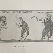 Phormio Of Terence Vatican Miniatures Print 1894 Victorian Verse 841 DWFF12 - $19.99 Phormio Of Terence Vatican Miniatures Print 1894 Victorian Verse 841 DWFF12 - $19.99