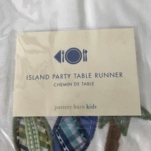POTTERY BARN KIDS Island Party Table Runner 16”x46” NEW - $14.39