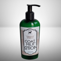 Bates Family Farm TOBACCO VANILLA Goat Milk Natural Hand &amp; Body Lotion 8... - £13.37 GBP