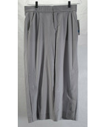 Athleta Tribeca Wide Crop Leg Pants Womens Gray Wrinkle Resistant Travel 6 - $76.06 CAD