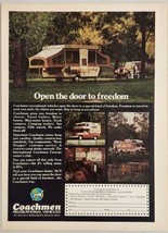 1977 Print Ad Coachmen Tent Camp Trailer,Motorhome,Pickup Camper Middlebury,IN - $17.08