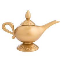 Walt Disney&#39;s Aladdin Movie Lamp 44 oz Sculpted Ceramic Teapot NEW UNUSE... - $48.37