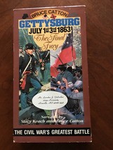 VHS: BRUCE CATTON GETTYSBURG JULY 1st-3rd THE FINAL FURY - £1.56 GBP
